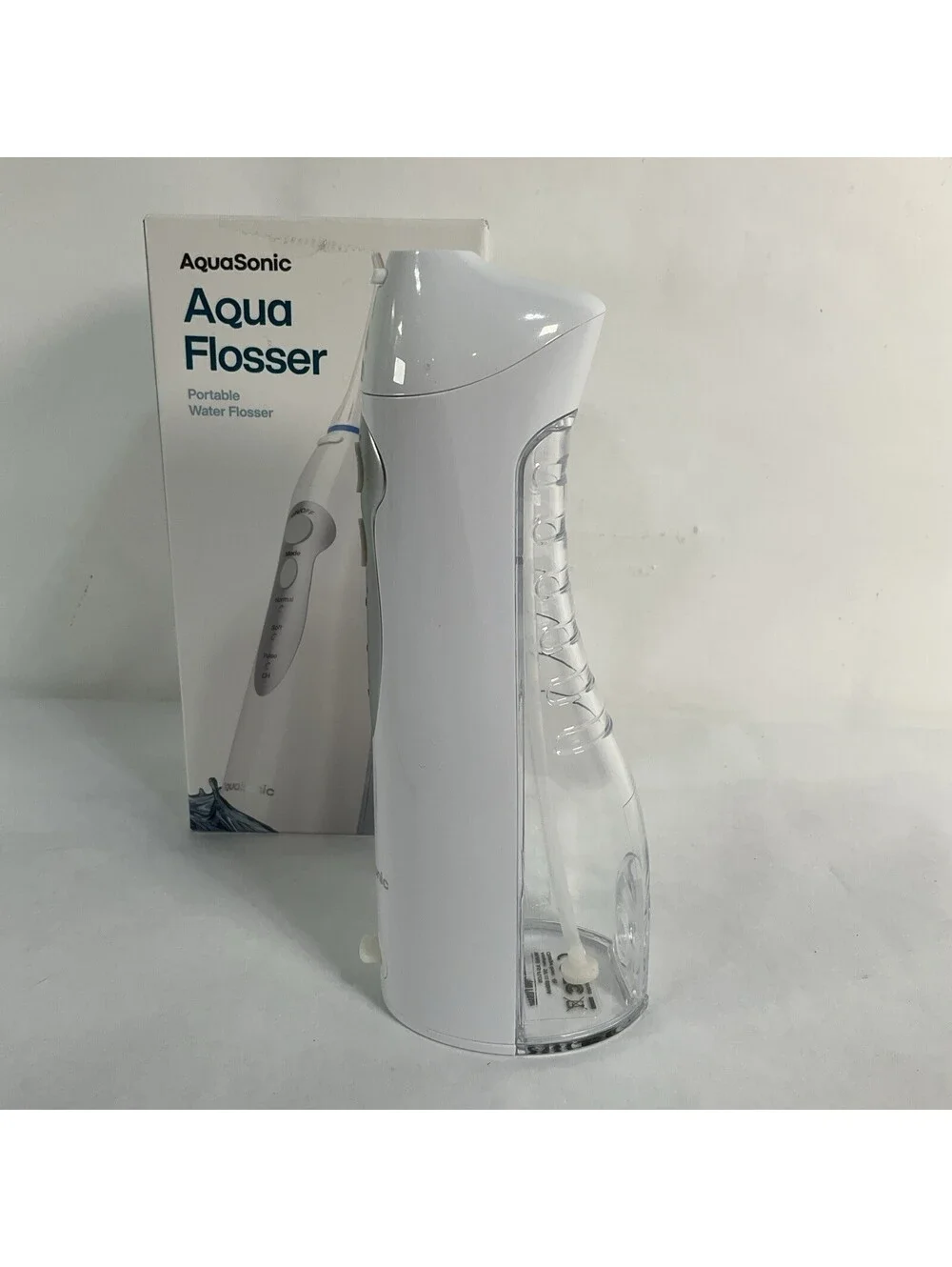 AquaSonic Aqua Flosser Portable Water Flosser 3 Modes Cordless  Rechargeable